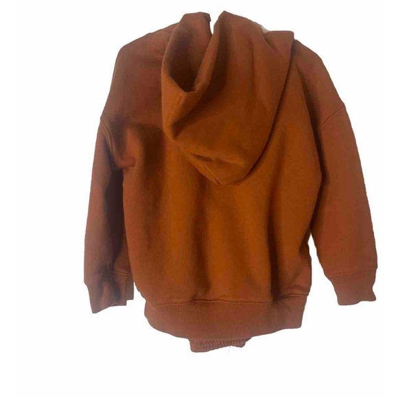GAP Kids Rust Brown Two Piece Girls Hoodie & Jogger Set. Size 4 - Picture 2 of 8